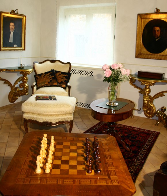 Interni del Relais Tenuta del Gallo