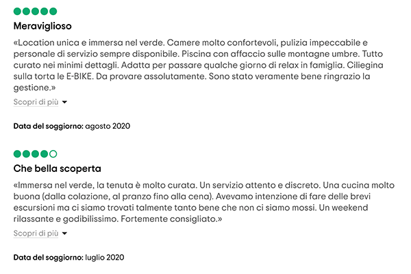 Recensioni tenuta del gallo