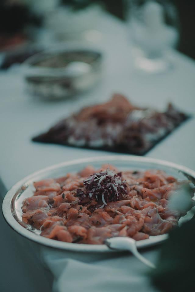 Buffet di pesce Relais Tenuta del Gallo