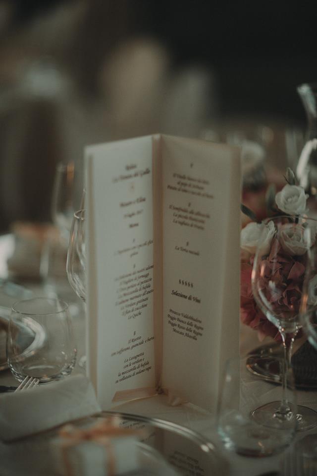 Menu Relais Tenuta del Gallo